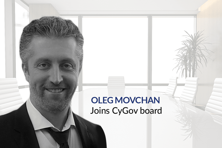 Cygov Continues Upward Growth - Oleg Movchan Joins Board of Directors