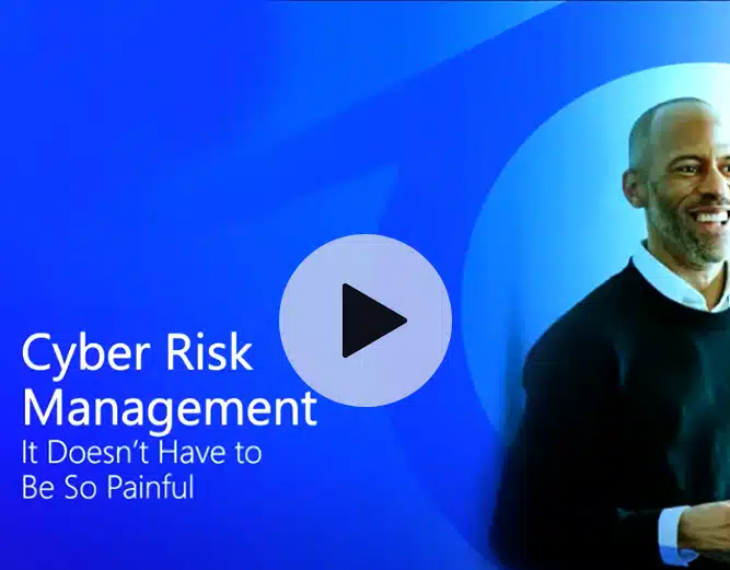 Flash Webinar: Cyber Risk Management - it Doesn't Have to Be So Painful